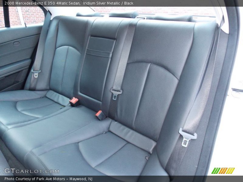 Iridium Silver Metallic / Black 2008 Mercedes-Benz E 350 4Matic Sedan
