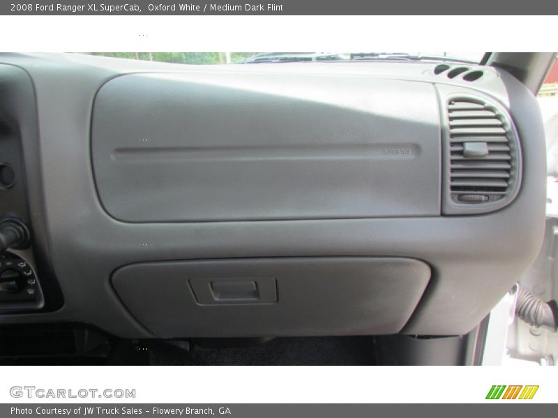Oxford White / Medium Dark Flint 2008 Ford Ranger XL SuperCab