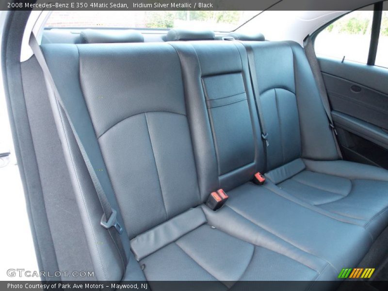 Iridium Silver Metallic / Black 2008 Mercedes-Benz E 350 4Matic Sedan