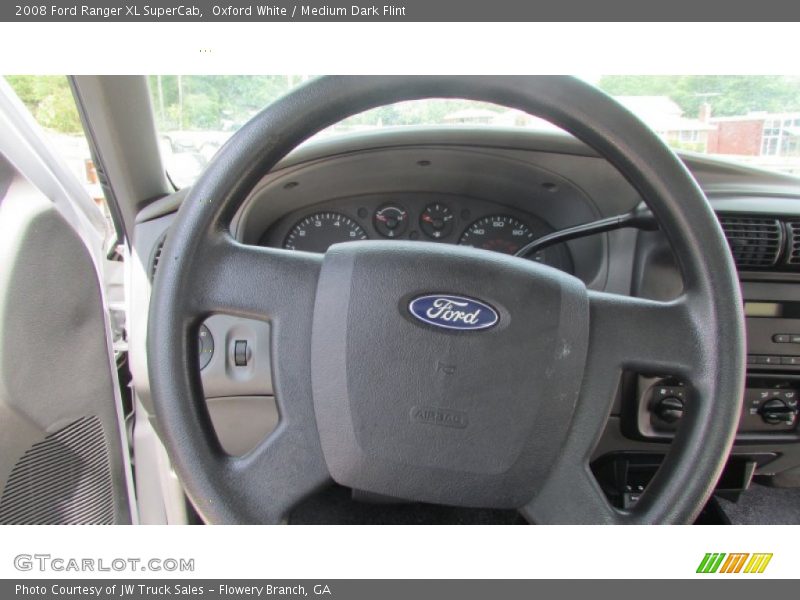 Oxford White / Medium Dark Flint 2008 Ford Ranger XL SuperCab