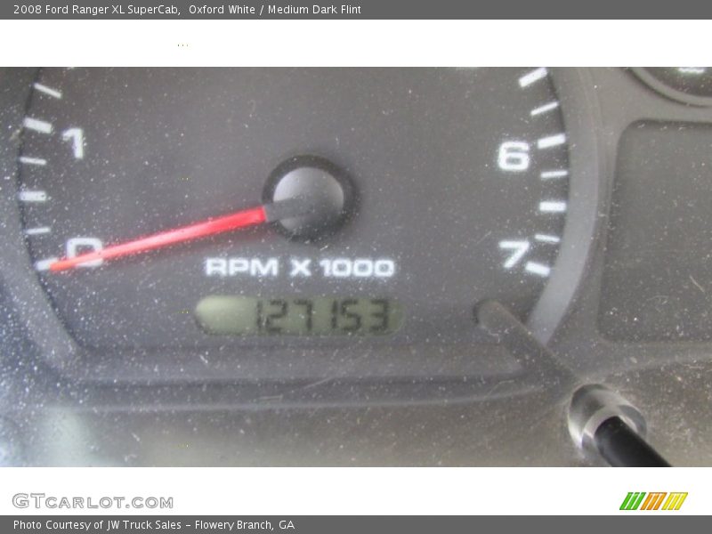 Oxford White / Medium Dark Flint 2008 Ford Ranger XL SuperCab