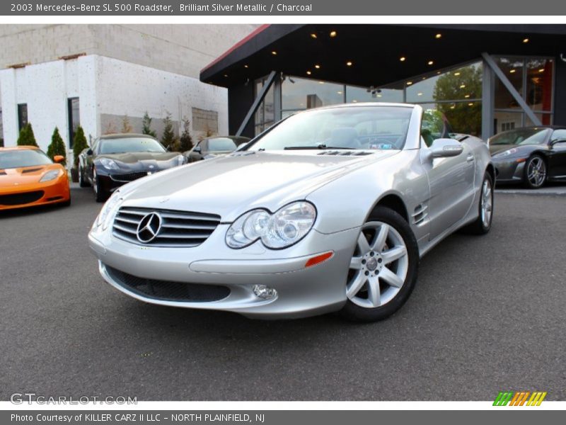 Front 3/4 View of 2003 SL 500 Roadster