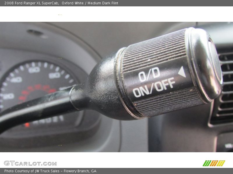 Oxford White / Medium Dark Flint 2008 Ford Ranger XL SuperCab