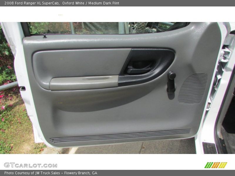 Oxford White / Medium Dark Flint 2008 Ford Ranger XL SuperCab