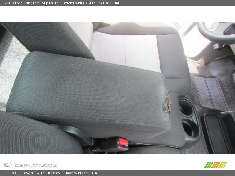 Oxford White / Medium Dark Flint 2008 Ford Ranger XL SuperCab