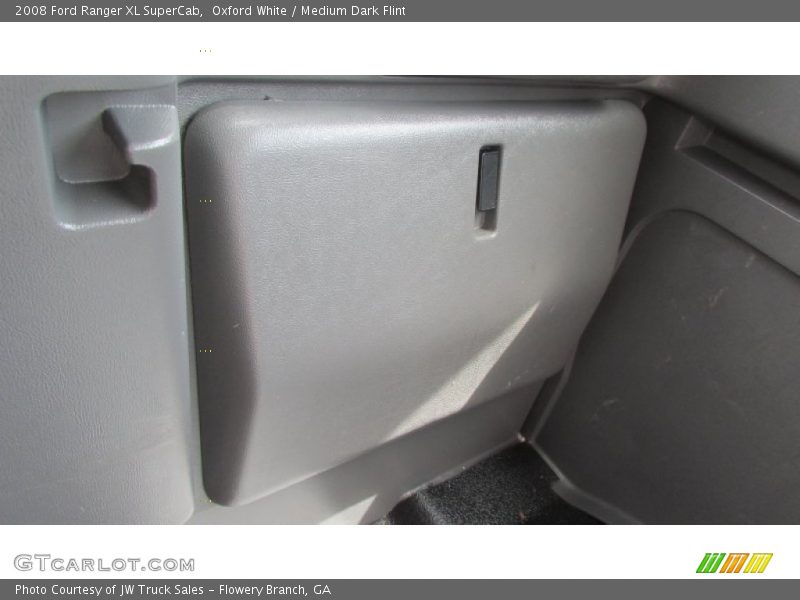 Oxford White / Medium Dark Flint 2008 Ford Ranger XL SuperCab