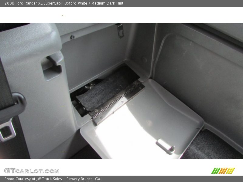 Oxford White / Medium Dark Flint 2008 Ford Ranger XL SuperCab