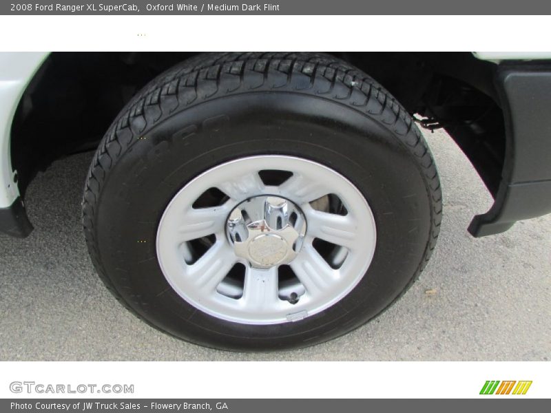 Oxford White / Medium Dark Flint 2008 Ford Ranger XL SuperCab