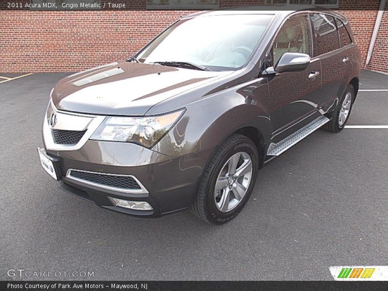 Grigio Metallic / Taupe 2011 Acura MDX