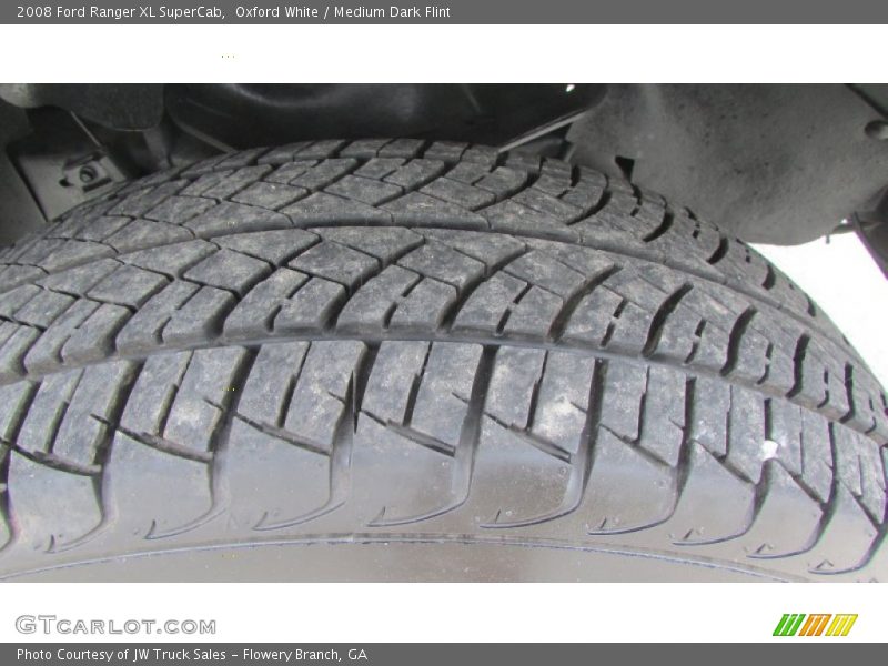 Oxford White / Medium Dark Flint 2008 Ford Ranger XL SuperCab