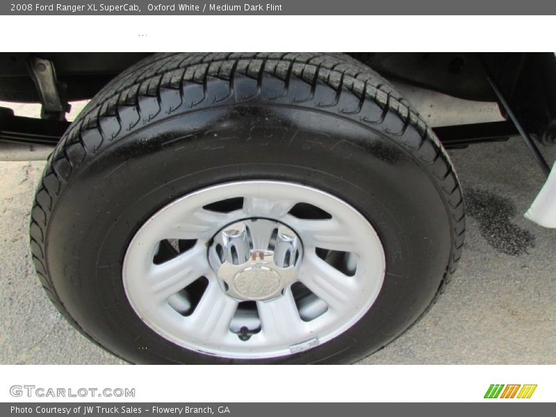 Oxford White / Medium Dark Flint 2008 Ford Ranger XL SuperCab