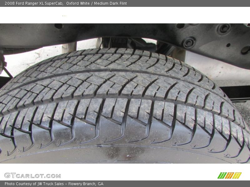 Oxford White / Medium Dark Flint 2008 Ford Ranger XL SuperCab