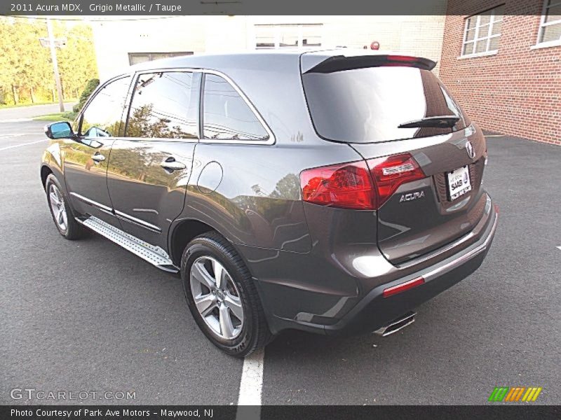 Grigio Metallic / Taupe 2011 Acura MDX