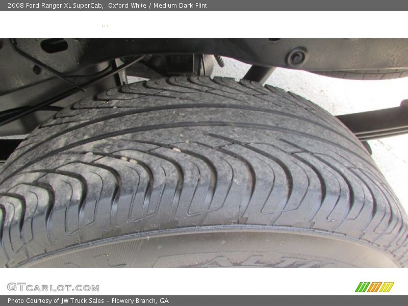 Oxford White / Medium Dark Flint 2008 Ford Ranger XL SuperCab