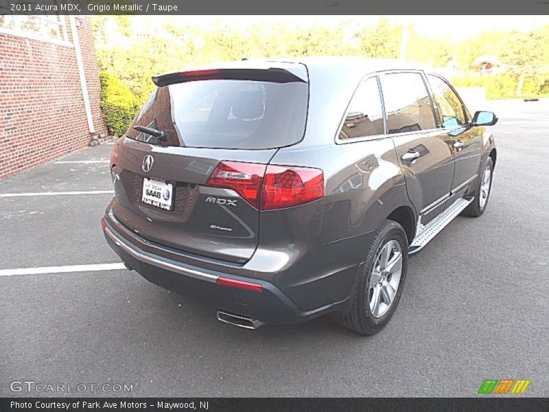 Grigio Metallic / Taupe 2011 Acura MDX