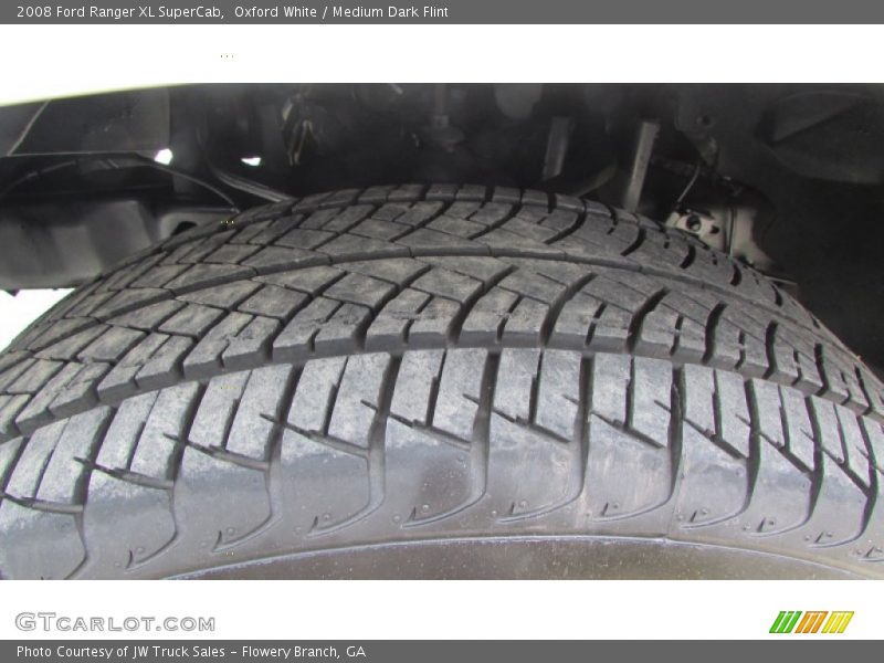 Oxford White / Medium Dark Flint 2008 Ford Ranger XL SuperCab