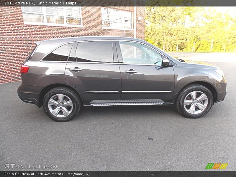Grigio Metallic / Taupe 2011 Acura MDX