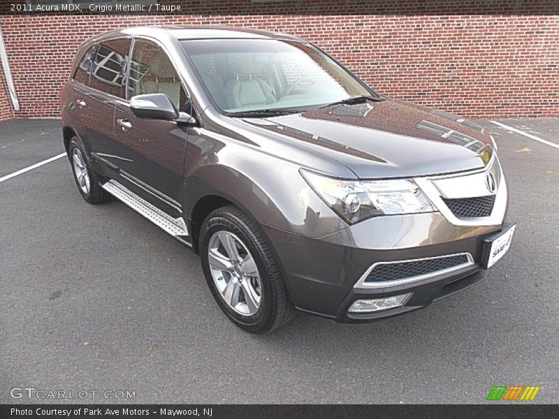Grigio Metallic / Taupe 2011 Acura MDX