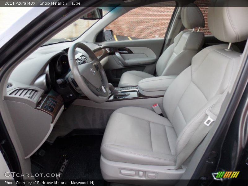 Grigio Metallic / Taupe 2011 Acura MDX