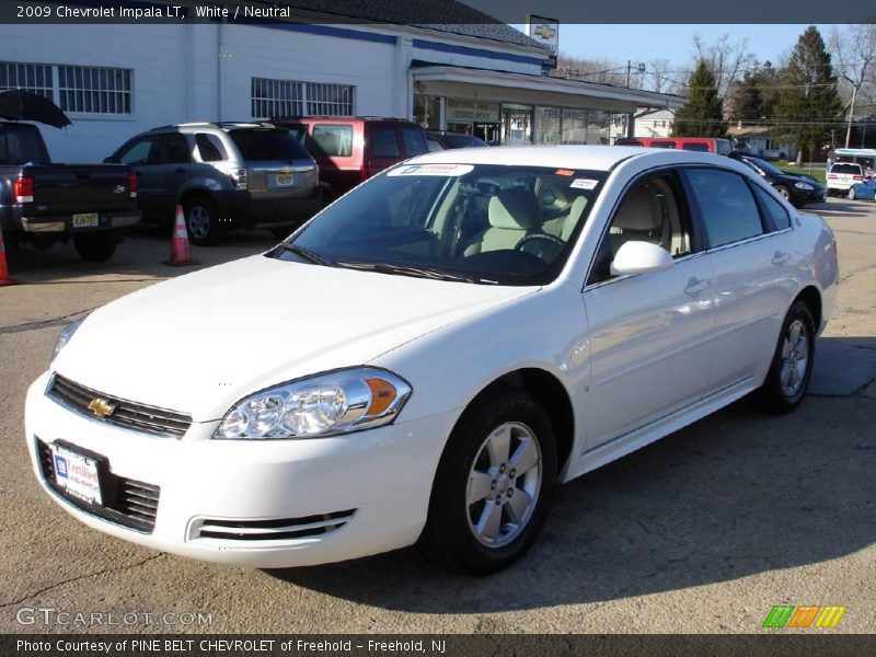 White / Neutral 2009 Chevrolet Impala LT
