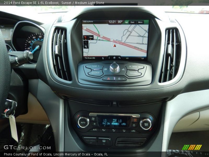 Sunset / Medium Light Stone 2014 Ford Escape SE 1.6L EcoBoost