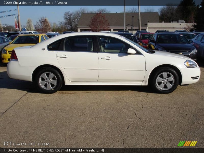 White / Neutral 2009 Chevrolet Impala LT