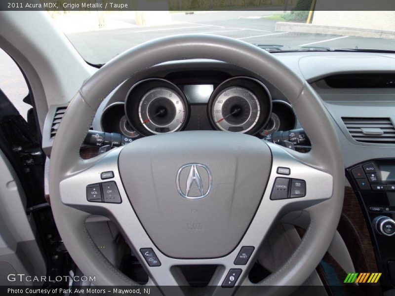 Grigio Metallic / Taupe 2011 Acura MDX