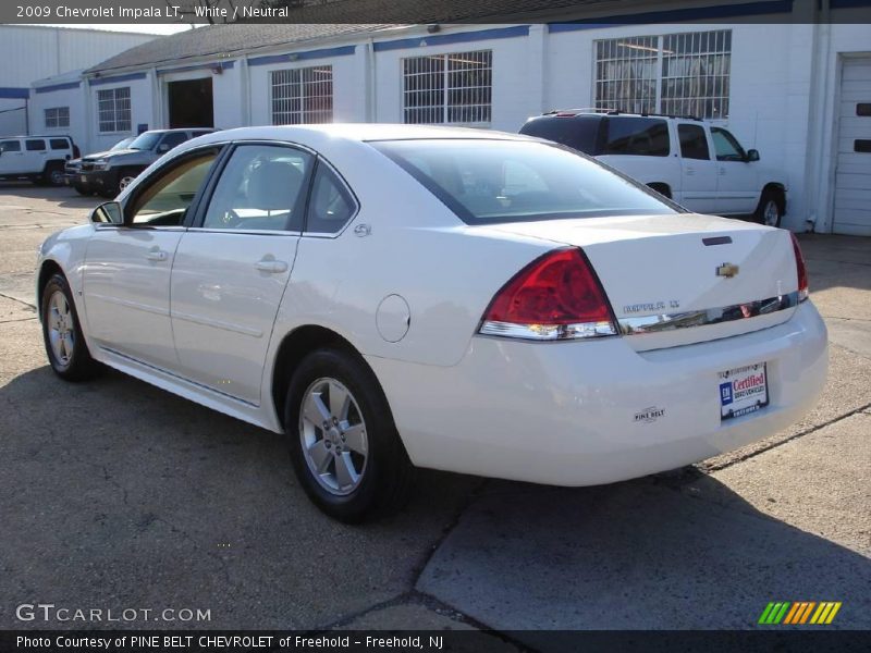 White / Neutral 2009 Chevrolet Impala LT