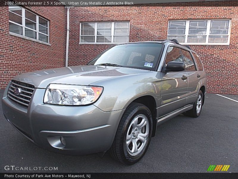 Urban Gray Metallic / Anthracite Black 2007 Subaru Forester 2.5 X Sports