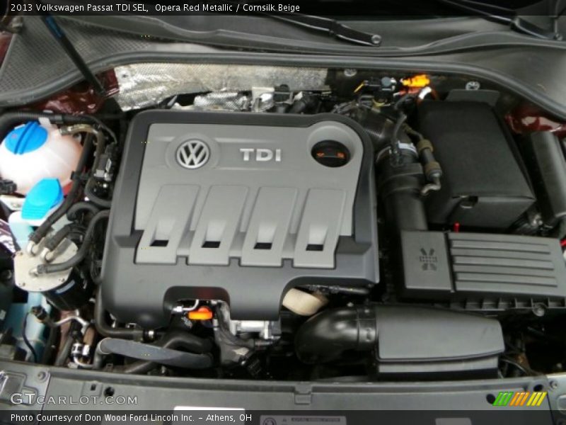 Opera Red Metallic / Cornsilk Beige 2013 Volkswagen Passat TDI SEL