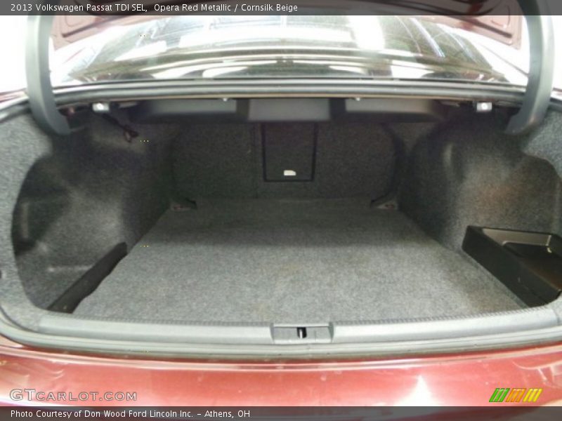 Opera Red Metallic / Cornsilk Beige 2013 Volkswagen Passat TDI SEL