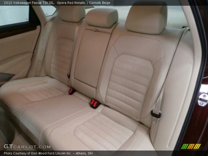 Opera Red Metallic / Cornsilk Beige 2013 Volkswagen Passat TDI SEL
