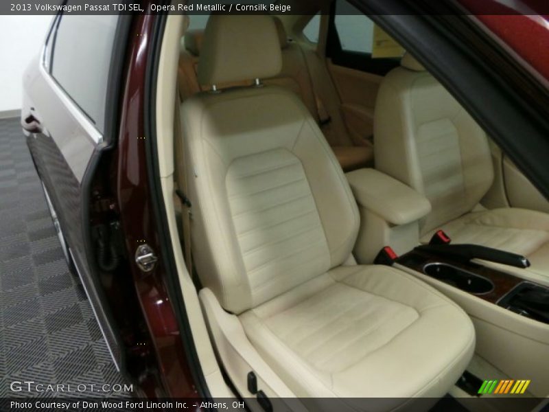 Opera Red Metallic / Cornsilk Beige 2013 Volkswagen Passat TDI SEL