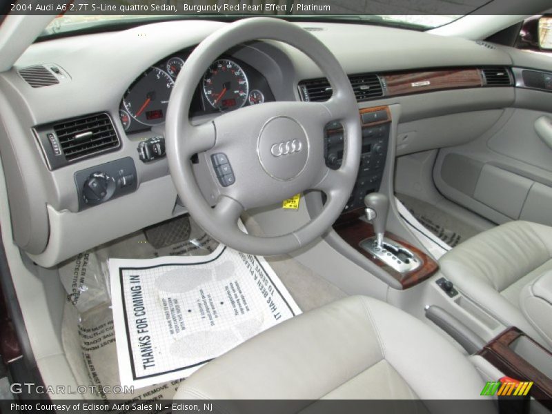  2004 A6 2.7T S-Line quattro Sedan Platinum Interior