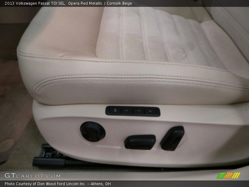 Opera Red Metallic / Cornsilk Beige 2013 Volkswagen Passat TDI SEL