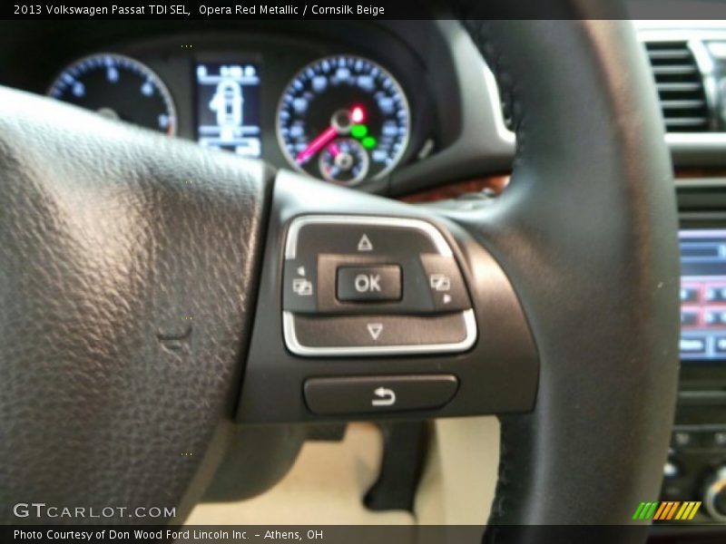 Opera Red Metallic / Cornsilk Beige 2013 Volkswagen Passat TDI SEL