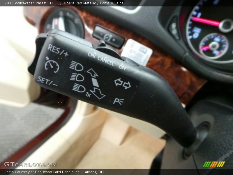 Opera Red Metallic / Cornsilk Beige 2013 Volkswagen Passat TDI SEL