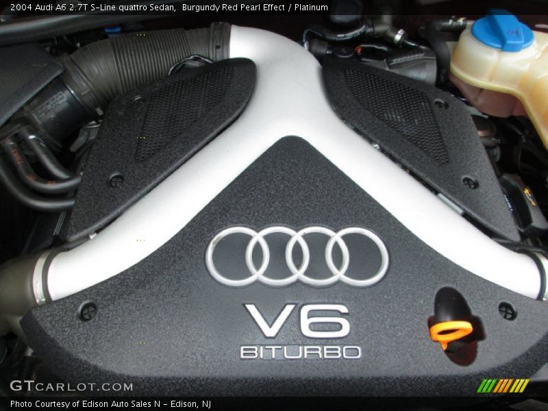  2004 A6 2.7T S-Line quattro Sedan Engine - 2.7 Liter Turbocharged DOHC 30-Valve V6