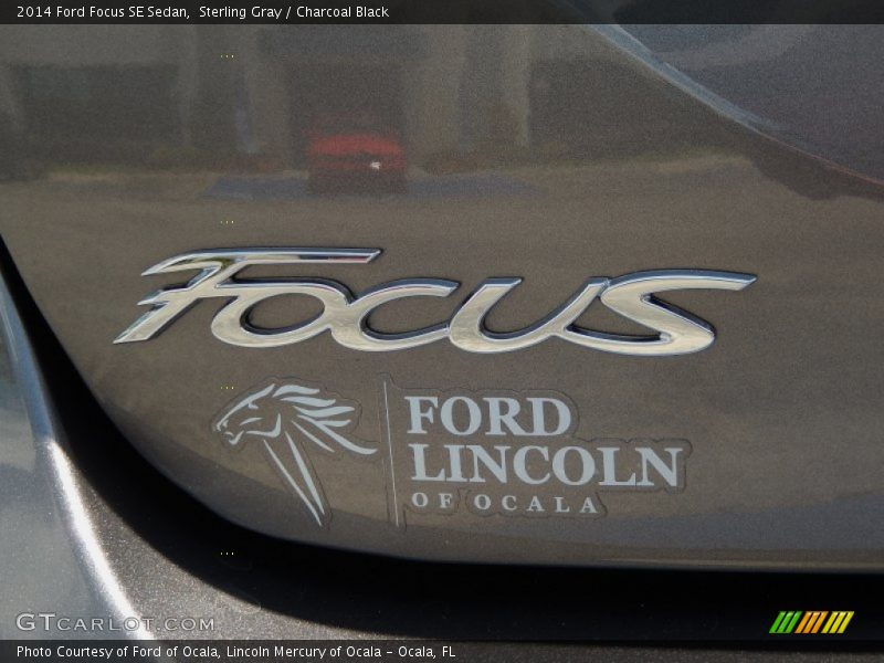 Sterling Gray / Charcoal Black 2014 Ford Focus SE Sedan