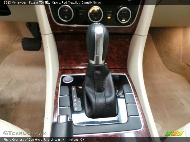 Opera Red Metallic / Cornsilk Beige 2013 Volkswagen Passat TDI SEL