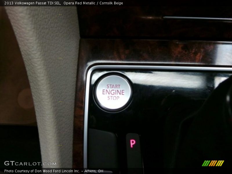 Opera Red Metallic / Cornsilk Beige 2013 Volkswagen Passat TDI SEL