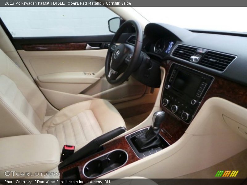 Opera Red Metallic / Cornsilk Beige 2013 Volkswagen Passat TDI SEL
