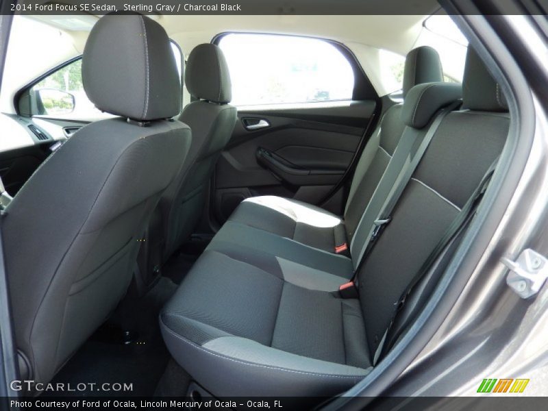 Sterling Gray / Charcoal Black 2014 Ford Focus SE Sedan
