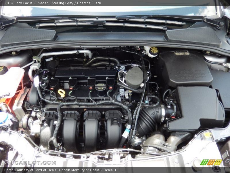 Sterling Gray / Charcoal Black 2014 Ford Focus SE Sedan