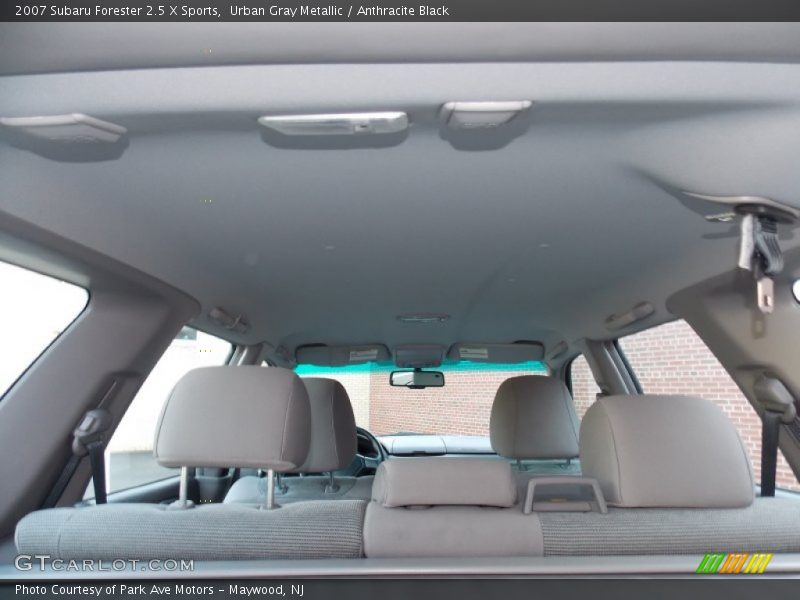 Urban Gray Metallic / Anthracite Black 2007 Subaru Forester 2.5 X Sports