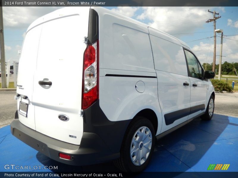 Frozen White / Pewter 2014 Ford Transit Connect XL Van