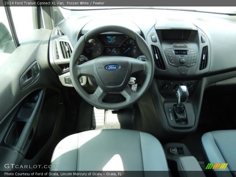 Frozen White / Pewter 2014 Ford Transit Connect XL Van