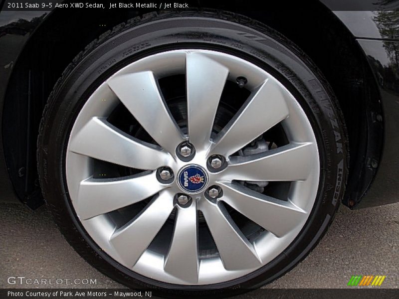 Jet Black Metallic / Jet Black 2011 Saab 9-5 Aero XWD Sedan