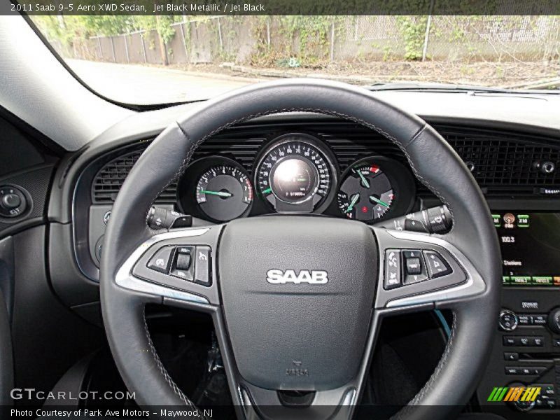 Jet Black Metallic / Jet Black 2011 Saab 9-5 Aero XWD Sedan