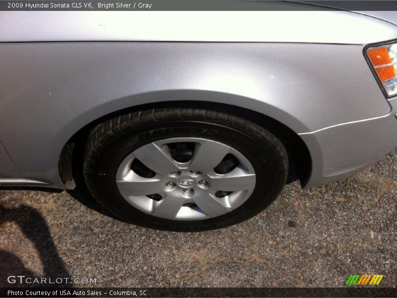 Bright Silver / Gray 2009 Hyundai Sonata GLS V6